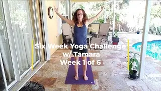 Six-Week Yoga Challenge w/ Tamara (Week 1: All Standing Poses, 18 minutes)