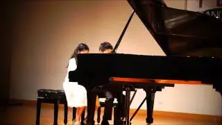 Bach : Arioso (Piano 4 Hands) by Sutra & Pongsapat
