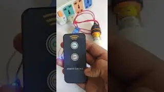 Wireless Remote Control Switch For Lights And Fans#shorts #short #viral #schoolproject
