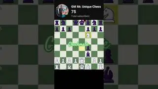SHOCKING CHECKMATE IN 7 MOVES! 🤯 (Black CRUSHED)