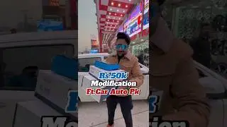 Rs.50k modification on Pixes at Car auto pk Faisal Town Lahore #realwowboy #aedatukamedian