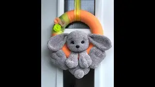 Ein Türkranz 2 Teil nach einer Anleitung von Zhaya Designs