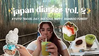 japan travel diaries, vol.2 🍡 matcha shopping, arashiyama, making perfume and custom rings!