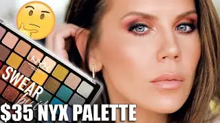NYX LUXURY??? ... $35 EYESHADOW PALETTE