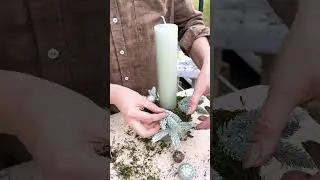 Dekoration med kalenderlys
