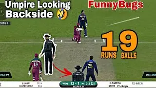 Umpire Looking backside 🤣 | Funniest bugs in RC20 | Real Cricket 20 tricks and tips