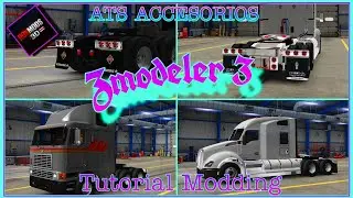 ATS MODDING | COMO Poner Accesorios de un Camion a Otro | ZMODELER 3 GUIA COMPLETA