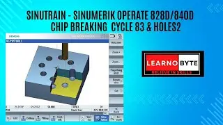 Уроки | Siemens Shopmill | Sinumerik 828D/840D Начало работы | Глубокое отверстие | Разборка стру...