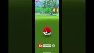 FINALLY caught this POK&Eacute;MON #shorts 🙌