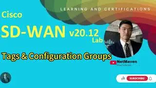 1. Cisco SD-WAN v20.12 Lab - Tags and Configuration Groups