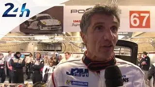 Le Mans 2014 - Erik Maris, pilote de la Porsche911 GT3 RSR n&deg;67