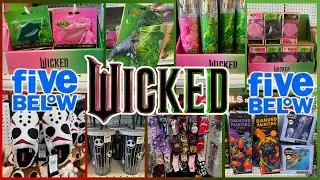 🎃😲FIvE BeLoW | WICKED & Nightmare Before Christmas| NEW FINDS AT FIVE BELOW🎃😲