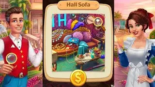 Hidden Hotel: Miami Mystery 2022 - Hall Sofa
