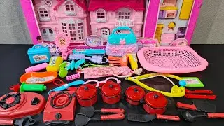 5 Minutes Satisfying with Unboxing Hello Kitty Kitchen Set | Miniature Doctor Set Making with Box