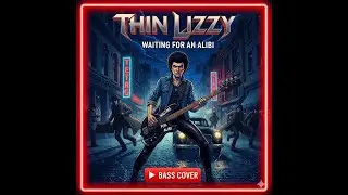 Thin Lizzy Waiting for an Alibi Bass Cover &ndash; Classic Rock Bass    🇮🇪