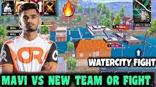 SOUL NEW TEAM VS OR NEW TEAM FIGHT || MAVI VS TEAM OR IN WATER CITY