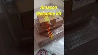 Amazon welcome kit VCS🥳🥳 job#amazon#jobs#vcs#viralshort