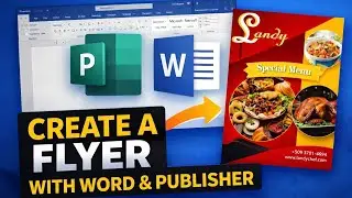 How to create a Flyers with Microsoft Publisher 