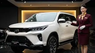 Toyota Fortuner GR-S White 🔥 Sporty Luxury SUV | USA Review