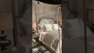 Hooker Furniture Sanctuary 2 Diamont Canopy King Panel Bed