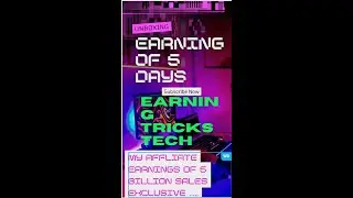 My 5 Billion Sales 5 days Earning #shorts #affiliate #referandearn