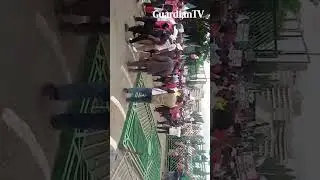 Protesters pull down National Assembly Gate