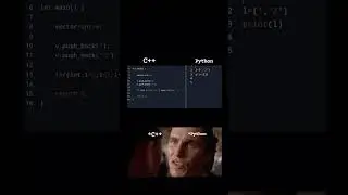 Python And C++ Funny Talks 🤣🤣  #programming #python #100daysofcoding #coding