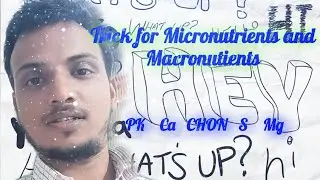 Trick for Micronutrients and Macronutients 👍👍#neet,#gurueducation,