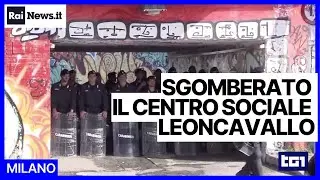 Saldatore in mano: dopo 31 anni il portone del Leoncavallo viene definitivamente sigillato