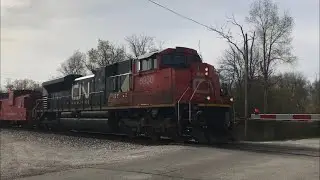 A caboose on the CN Freeport sub