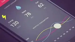 Flutter Dashboard & Graph Design | Flutter App Concept