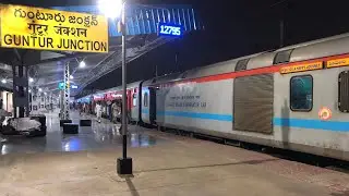 VIJAYAWADA-LINGAMPALLI INTERCITY SUPERFAST EXPRESS || 12795|| LGD WAP-7 || INDIAN RAILWAYS ||