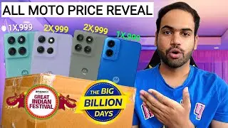 All Motorola Price Confirmed in Big Billion Days Flipkart Sale | Moto Edge 60 fusion,g86,g96,g45,g35