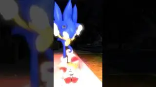 Nightmare Sonic Attacks Tails in His Dream (Sonic SFM)