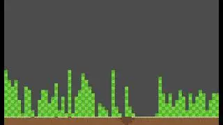 Godot game engine tile map crop chop with slime