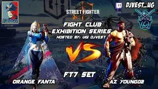SF6 Fight Club Exhibition Series - Orange Fanta VS AZ Young02 FT7 Set