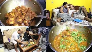 EVENING TO NIGHT ROUTINE || INDIAN DINNER ROUTINE || Masala Gravy Chap recipe || Indian vlogger 2019