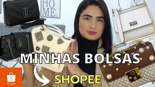 BOLSAS DA *SHOPEE* MINHAS BOLSAS DA SHOPEE *QUALIDADE* valeu a pena 🤔
