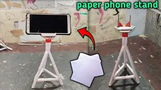 How to Make a Paper Mobile Stand 📱 | Easy DIY Mobile Stand at Home&rdquo;