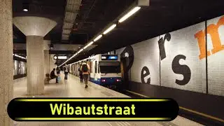 Metro Station Wibautstraat - Amsterdam 🇳🇱 - Walkthrough 🚶
