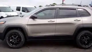 2016 JEEP CHEROKEE TRAILHAWK V6 LEATHER $29,499 SOLD! 6J228A  www.SUMMITAUTO.com