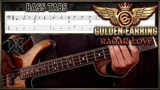 Radar Love by Golden Earring - Bass Cover with Tabs Play-Along