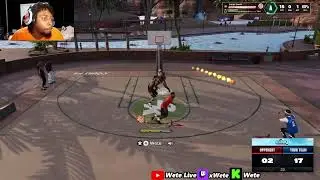 ORANGE SHIRT GAMER PLAYING CHEATERS ON NBA 2K26