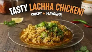Lacha Chicken Recipe | Chicken Lacha Banane Ka Tarika | Street Food Karachi Lacha Chicken Recipe
