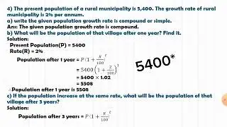 Population Growth | Readmore set book question of (Set 1)