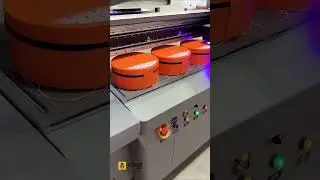 Leather bags printing by the model KGT-2513 G6 UV flatbed printer