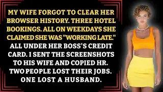 My Wife Forgot To Clear Her Browser History. Three Hotel Bookings. All On Weekdays She Claimed...