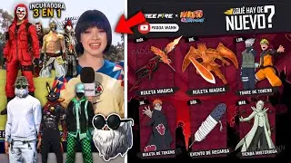 YA SALI&Oacute; NUEVA AGENDA SEMANAL DE FREE FIRE: MP40 LEGADO UCHIHA OBITO PAIN RULETA MAGICA PREMIOS 🤯