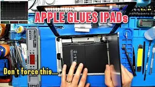 iPad Air A1474 Battery Replacement | The SAFE Way to Remove a Glued Screen / Touch Panel (A1474)
