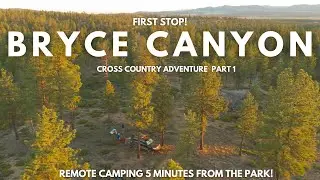 FREE CAMPING @ Bryce Canyon! Exploring the Best Trails and Views!